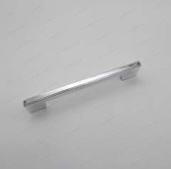 Ручка С-36  хром+хром (пластик)